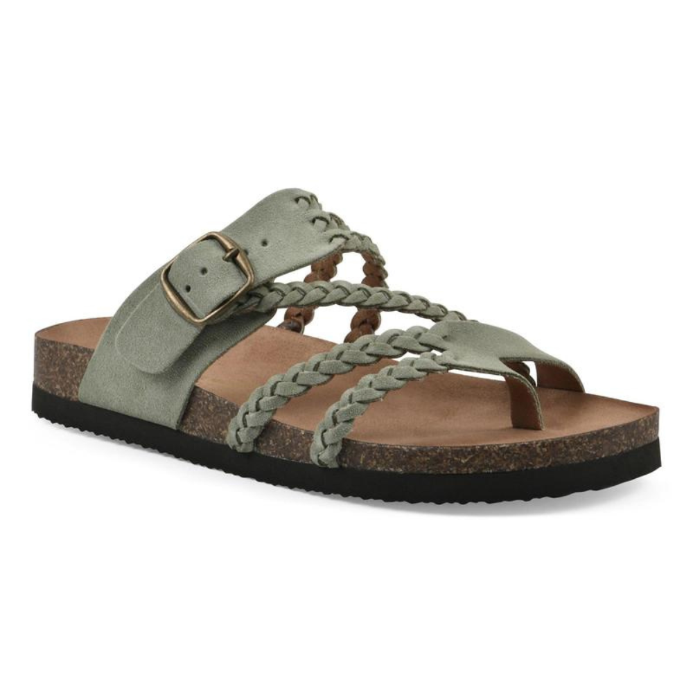 Marlenia™| Sandalias de corcho trenzado