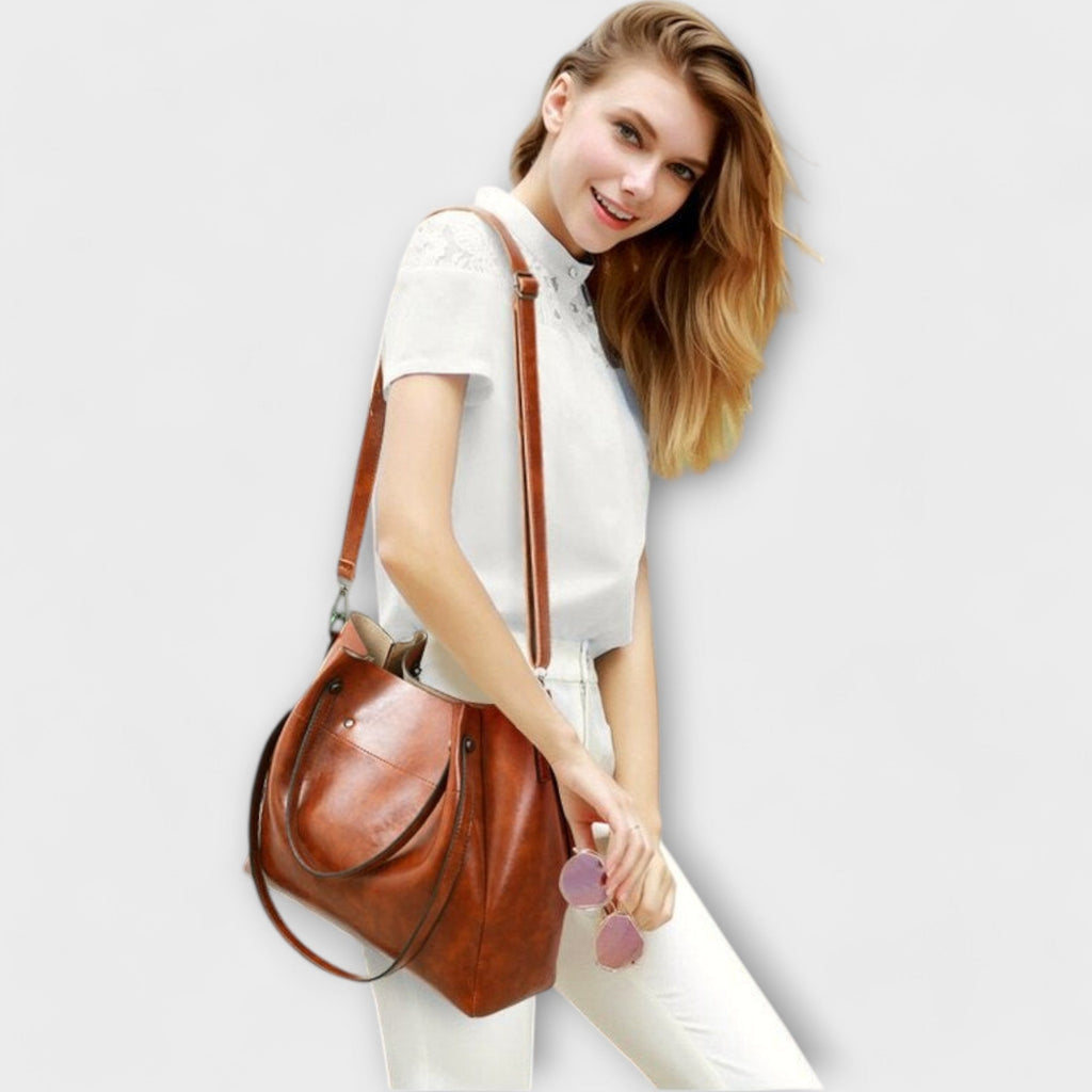 Aurora. - Set de 4 bolsos vintage – compañero diario con estilo