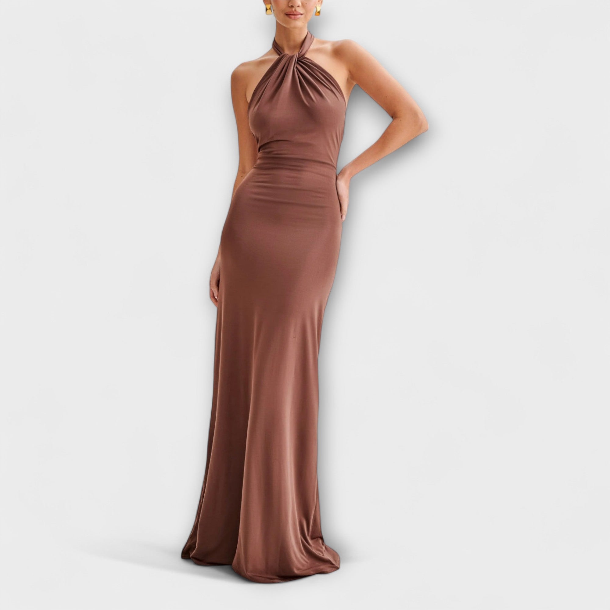 Nerea - Vestido ceñido con escote