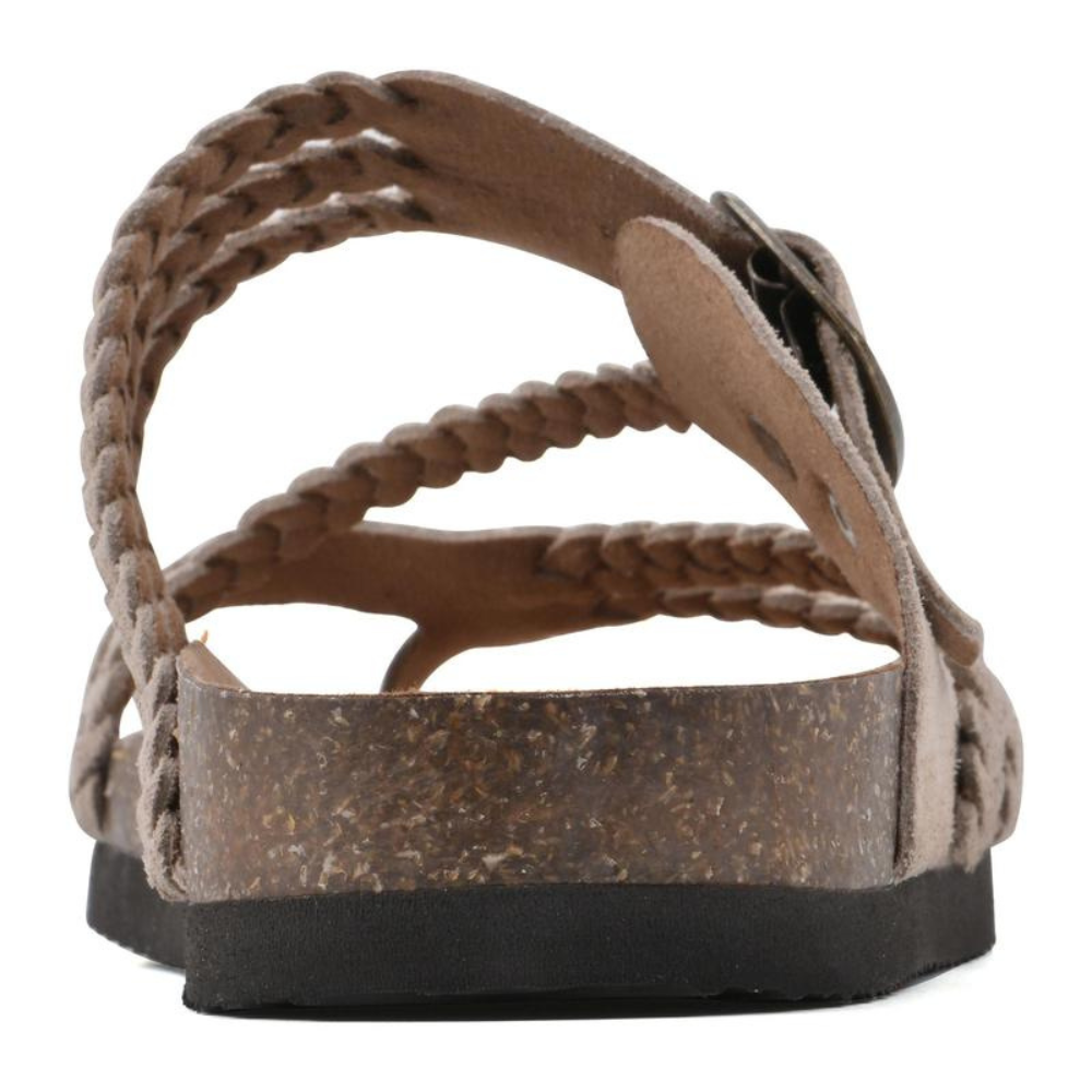 Marlenia™| Sandalias de corcho trenzado