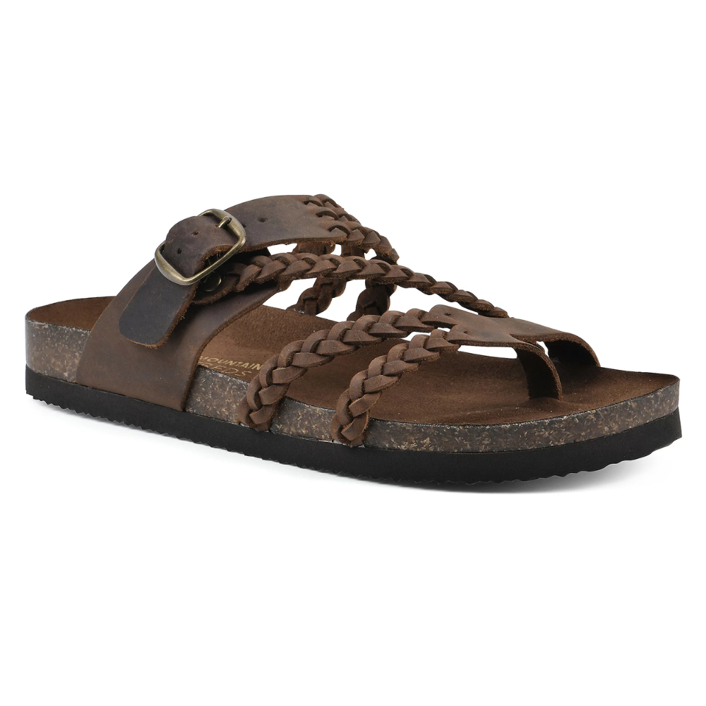 Marlenia™| Sandalias de corcho trenzado