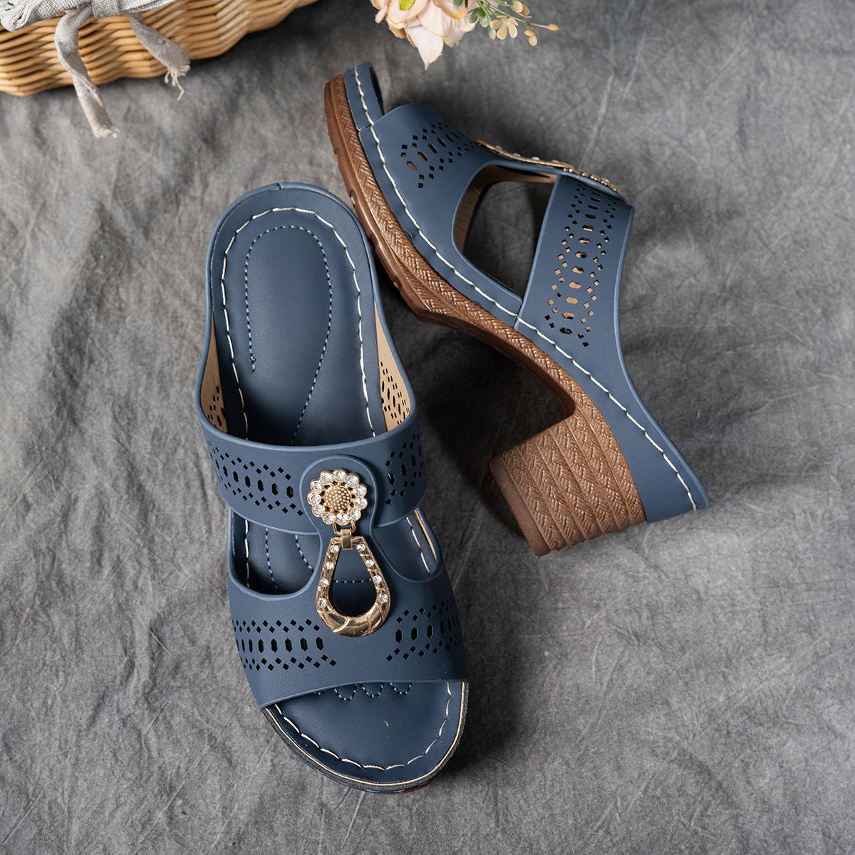 Isabela™ | Sandalias ortopédicas y cómodas con tacón alto