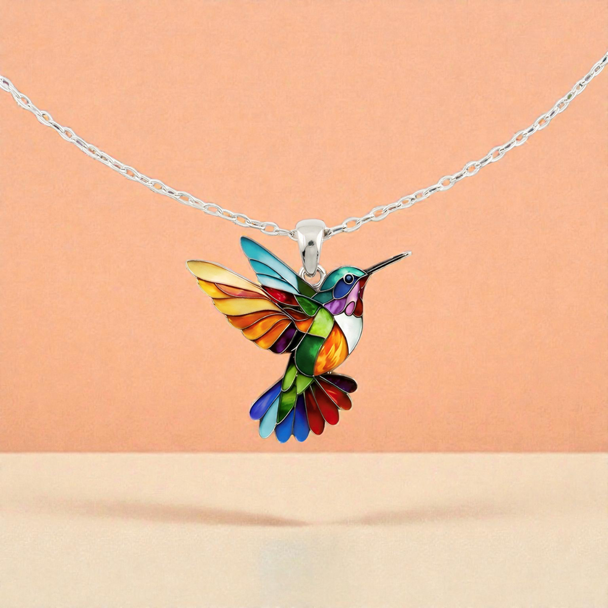 Alba™ | Pendientes Colibrí & Collar