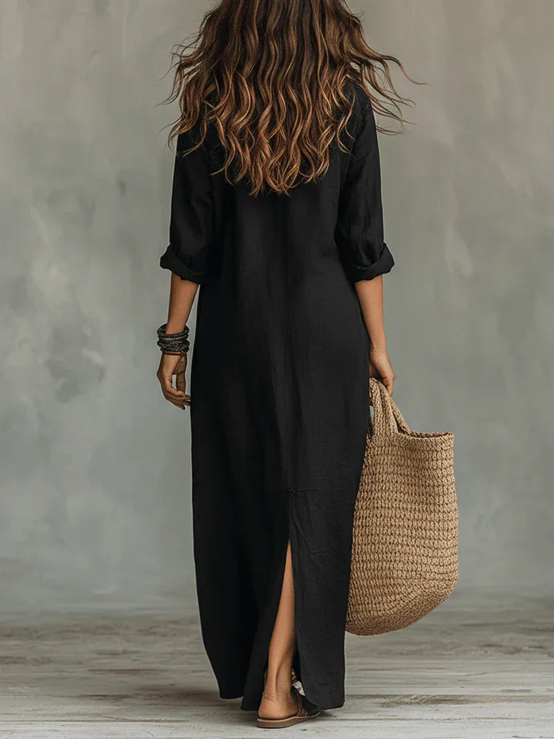 Martina™ | Vestido maxi sin esfuerzo, silueta favorecedora, uso diario versátil
