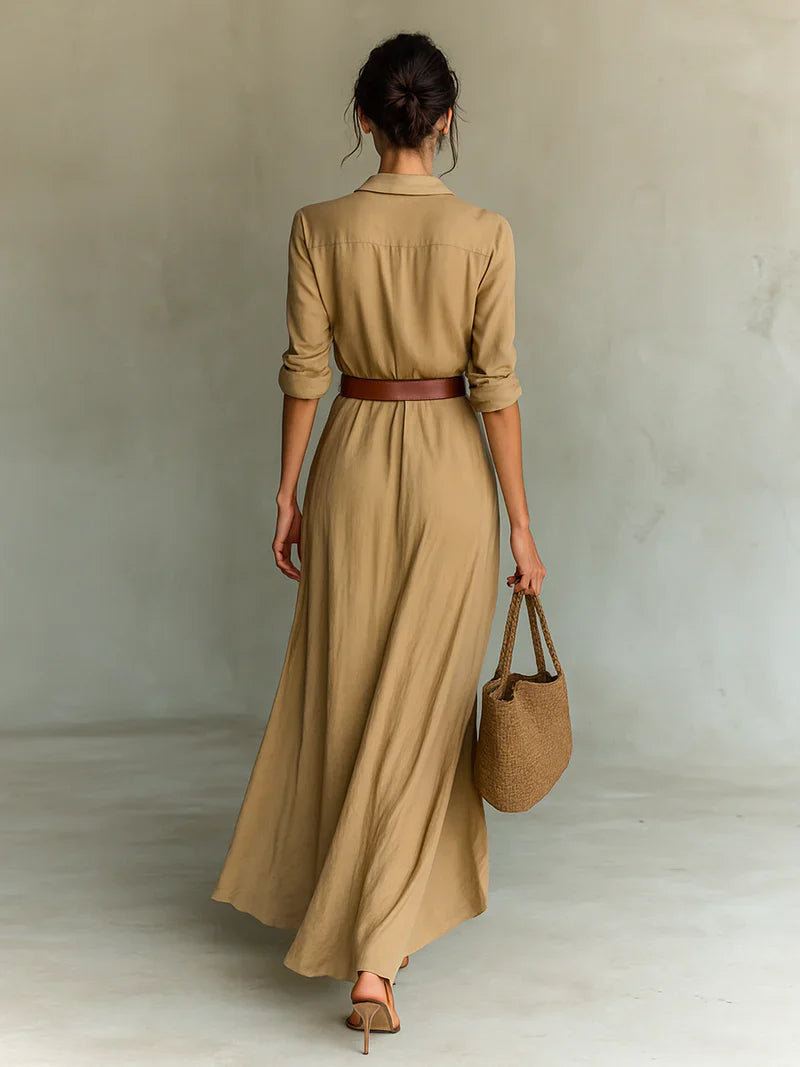 Victoria™ | Vestido largo casual