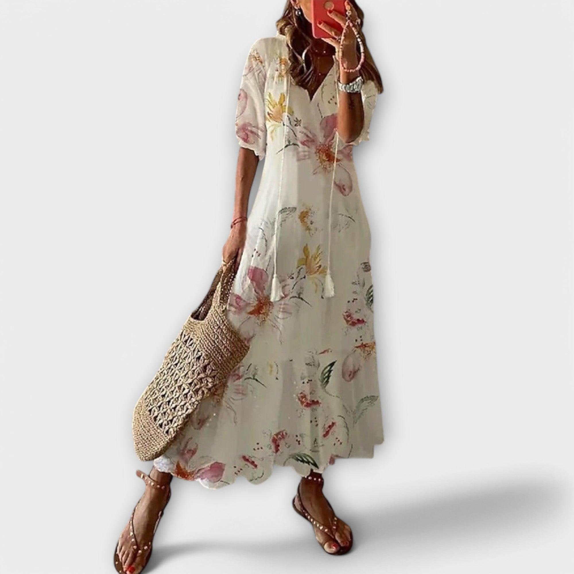 Berta - Vestido Maxi Bohemio