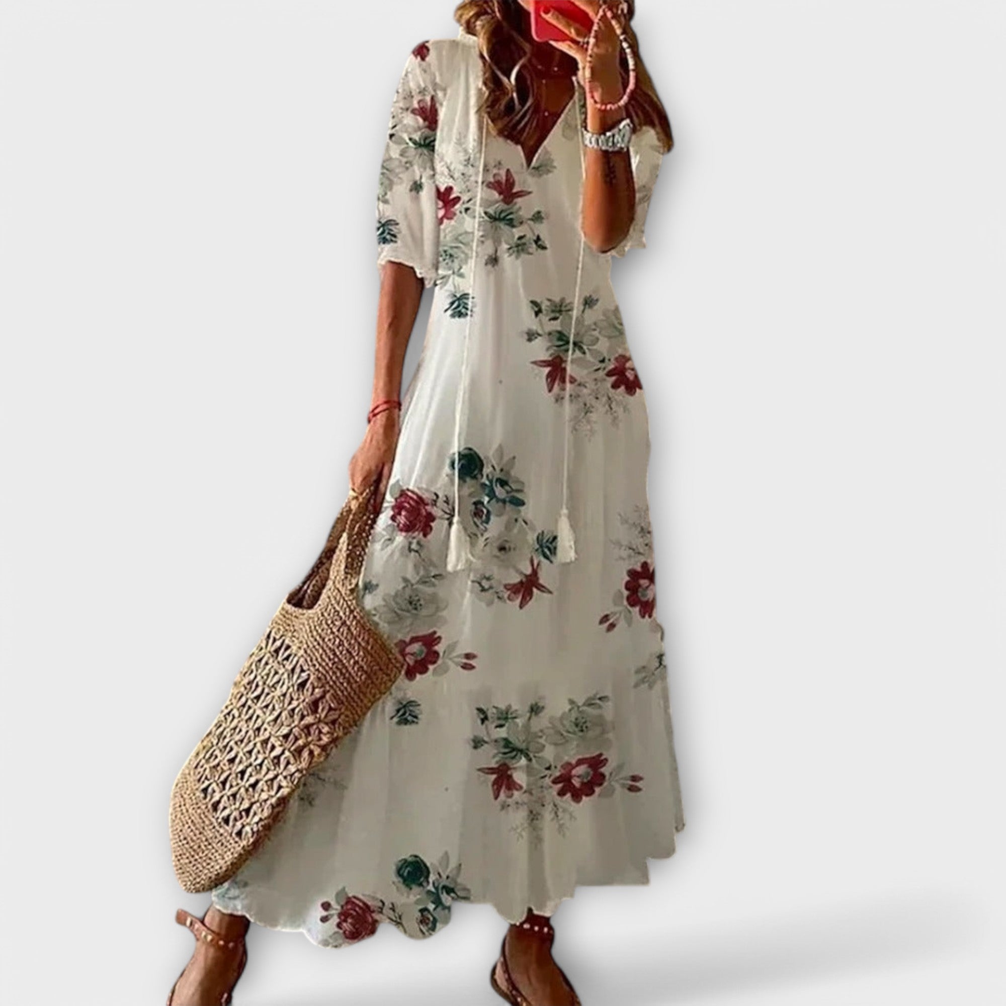 Berta - Vestido Maxi Bohemio